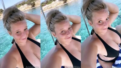 TikTok Amber Riley Viral Girl uncensored video full set